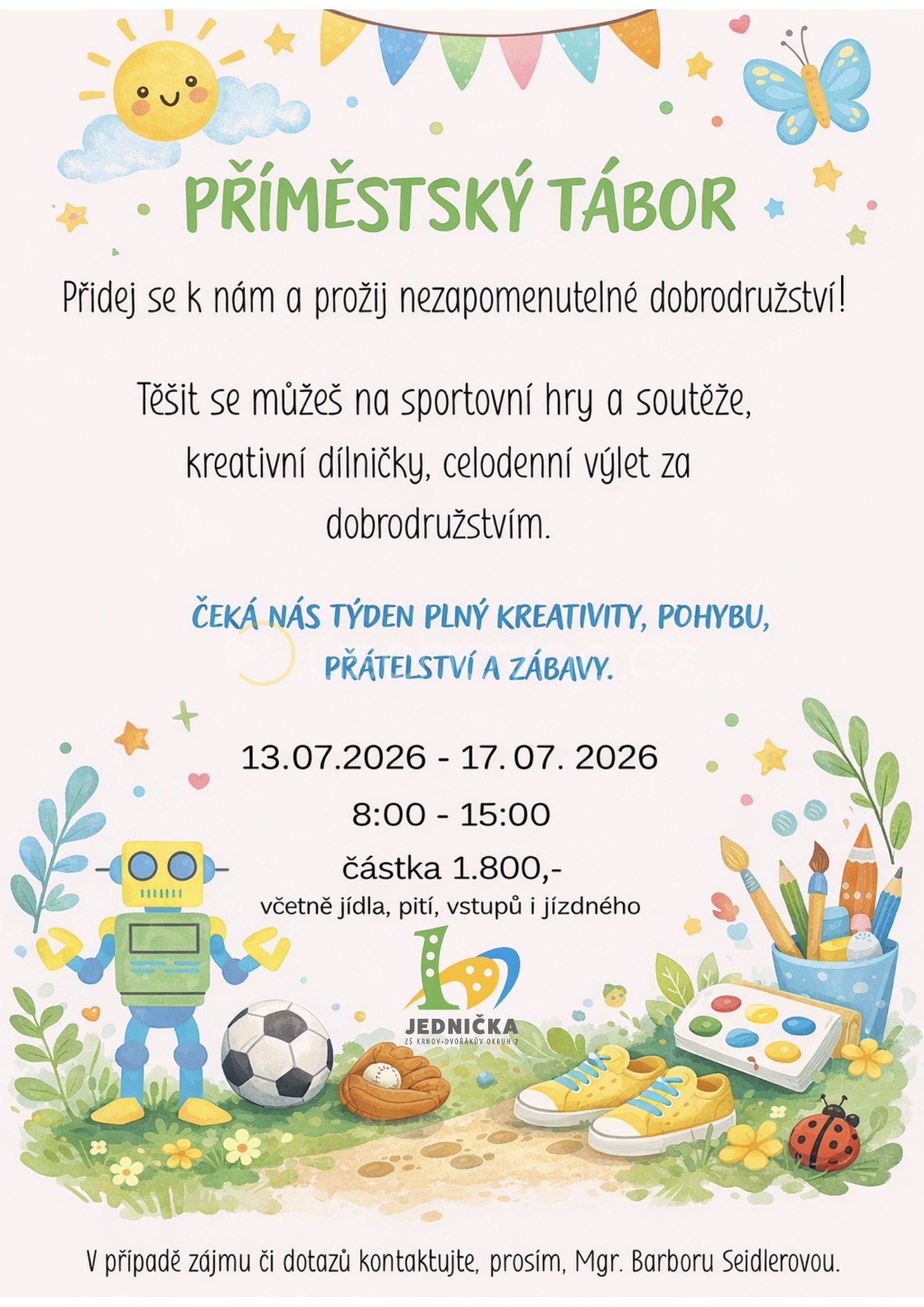 Letní příměstský tábor