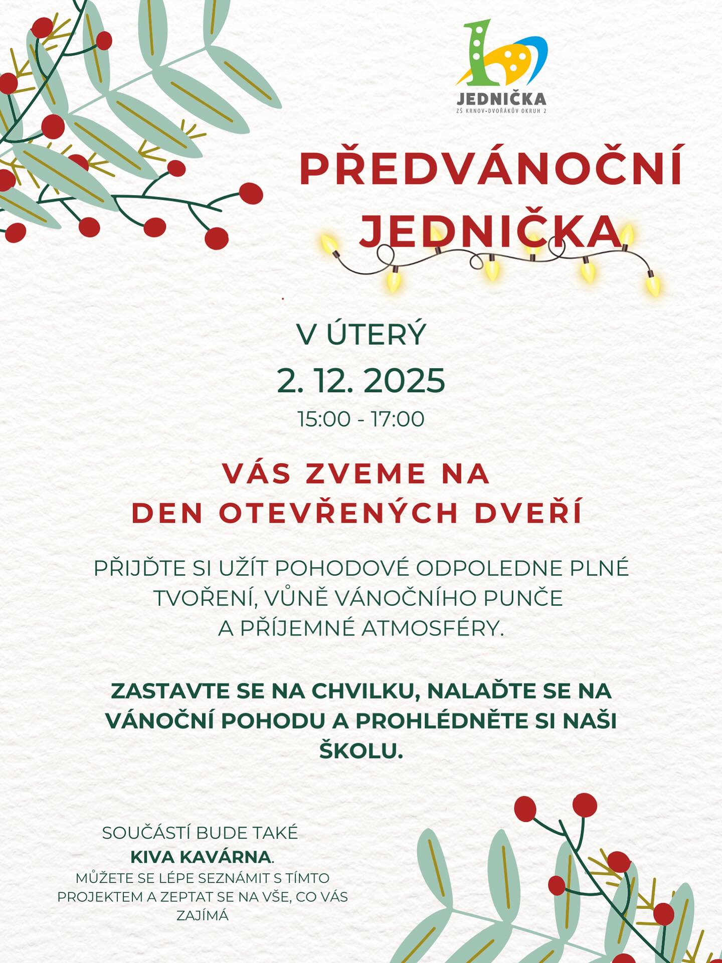 Předvánoční Jednička