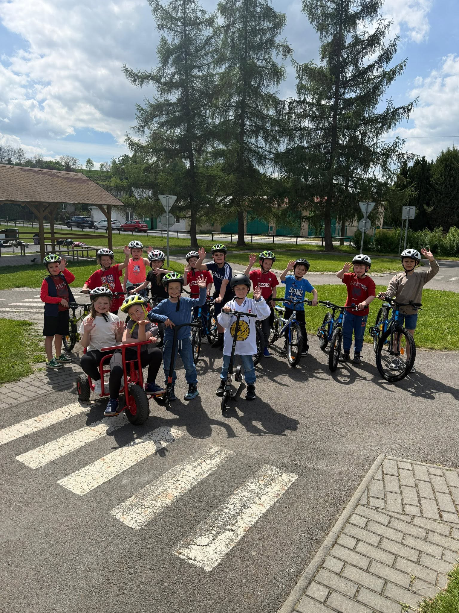 Družinka na dopravce