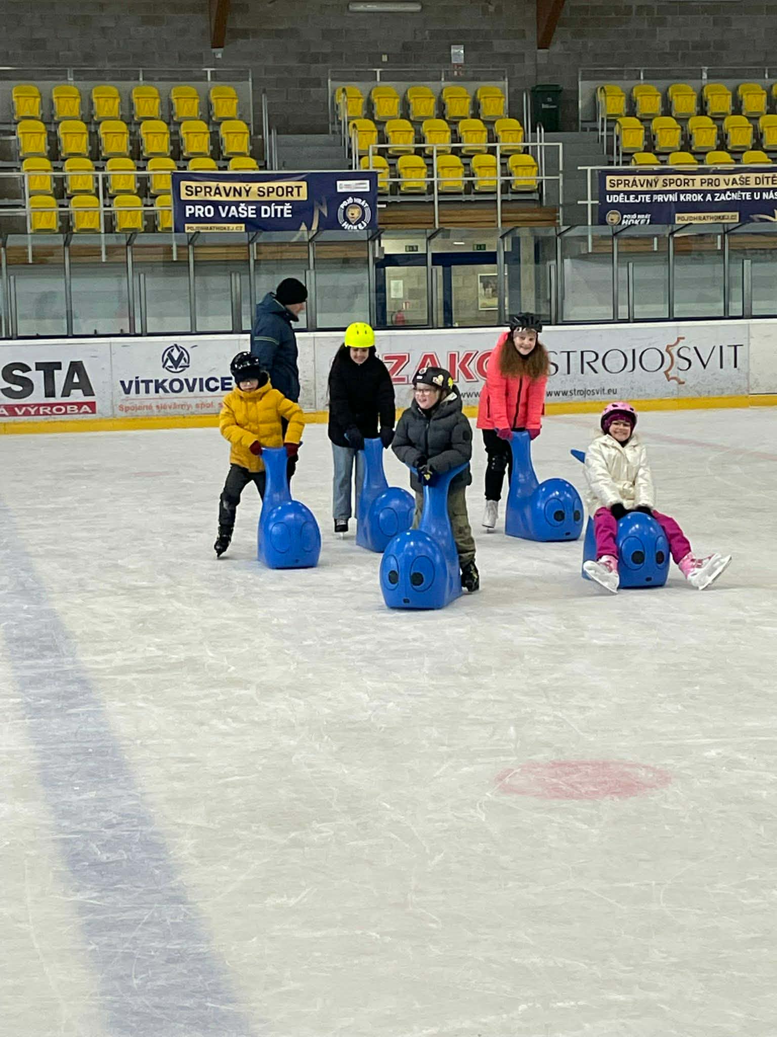 Čtvrťáci na kluzišti