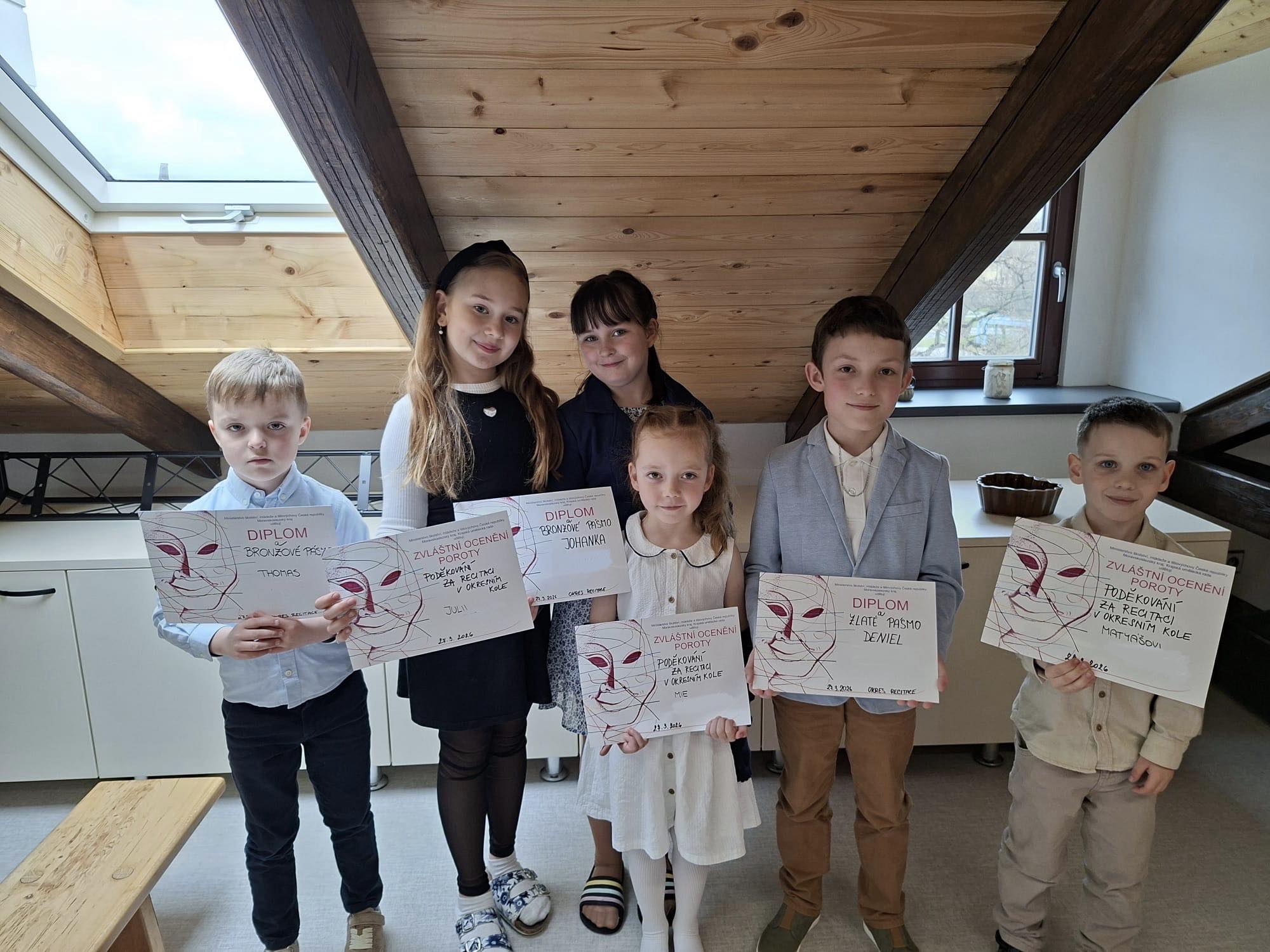 Okresní kolo recitační soutěže