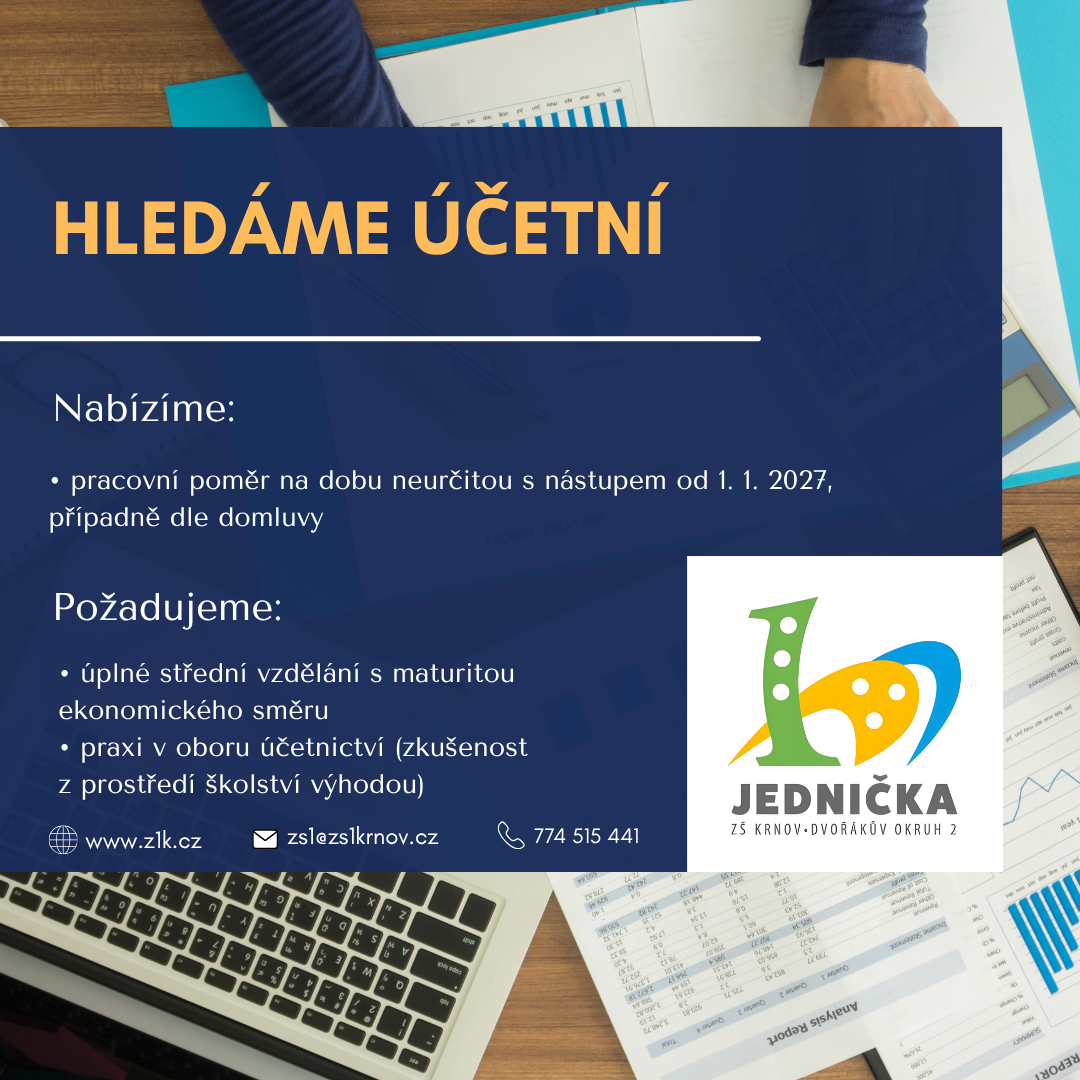 Hledáme účetní